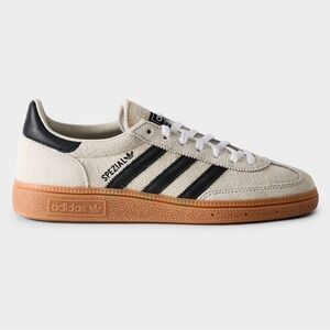 adidas Spezial Suede Sneakers in Off-White, Black & Gum